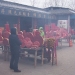 Lunar new year fireworks, White Horse Temple, Luoyang Henan